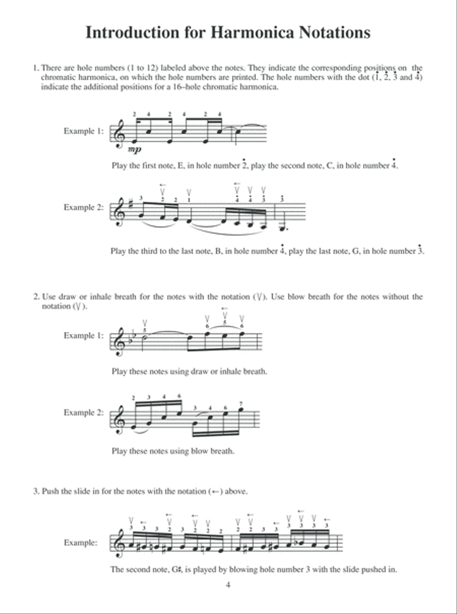 Recital Pieces for Chromatic Harmonica Harmonica scores gallery preview page 5