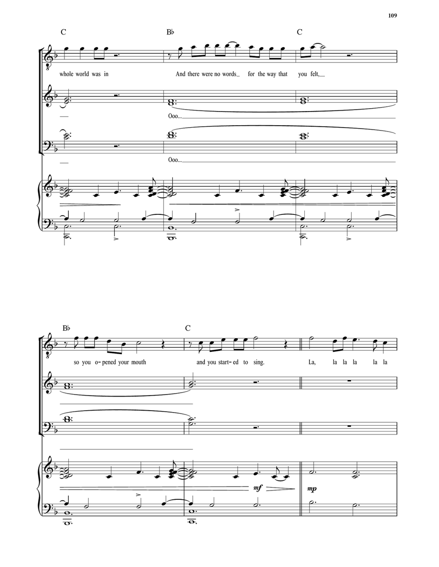 Epic III (from Hadestown) Voice scores gallery preview page 5