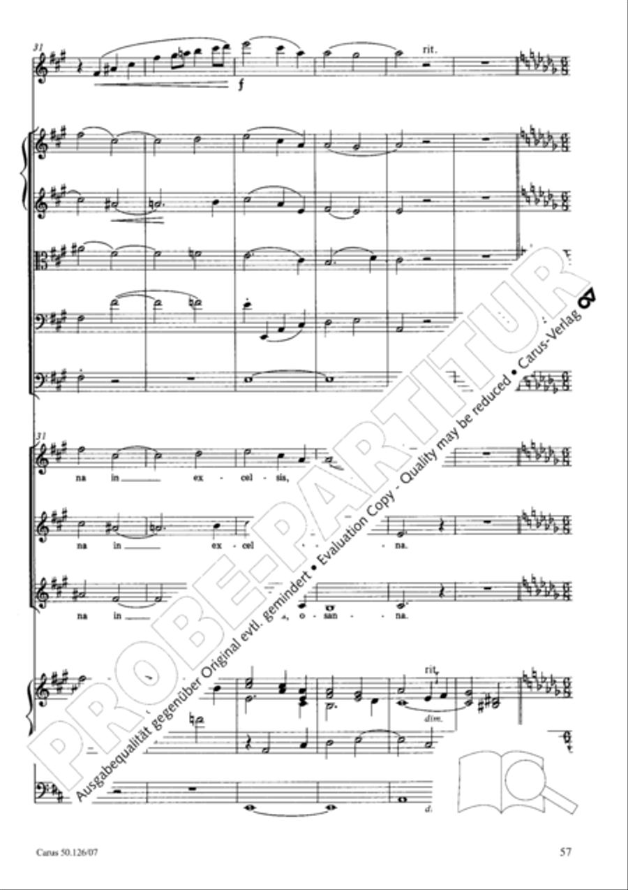 Mass in A major Mass in A major SSA scores gallery preview page 70