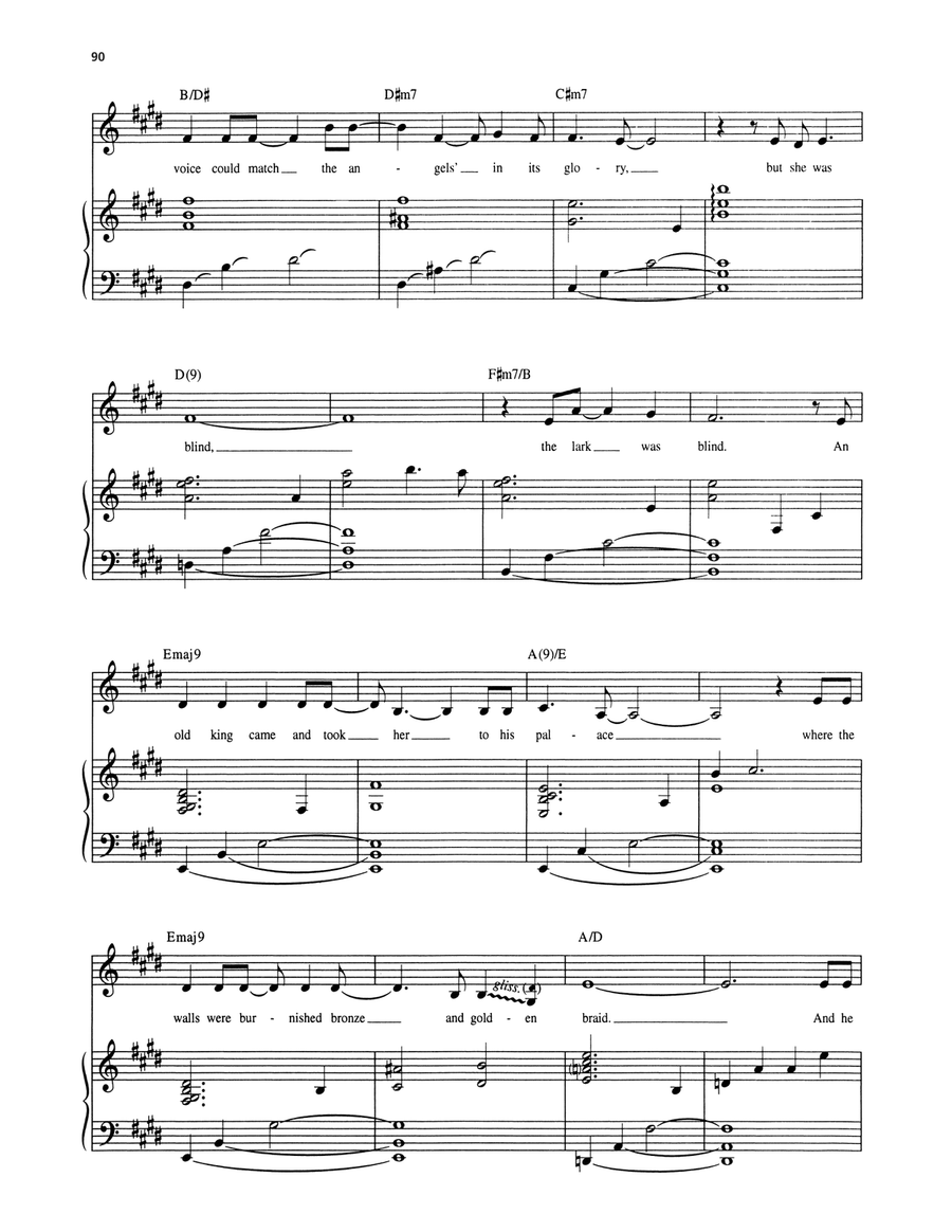 Meadowlark (from The Baker's Wife) Voice scores gallery preview page 2