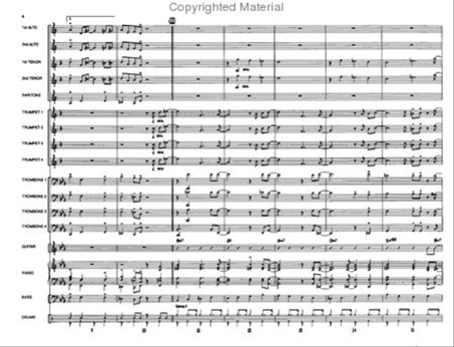 Eenie, Meenie, Minor Mode Jazz Ensemble scores gallery preview page 3