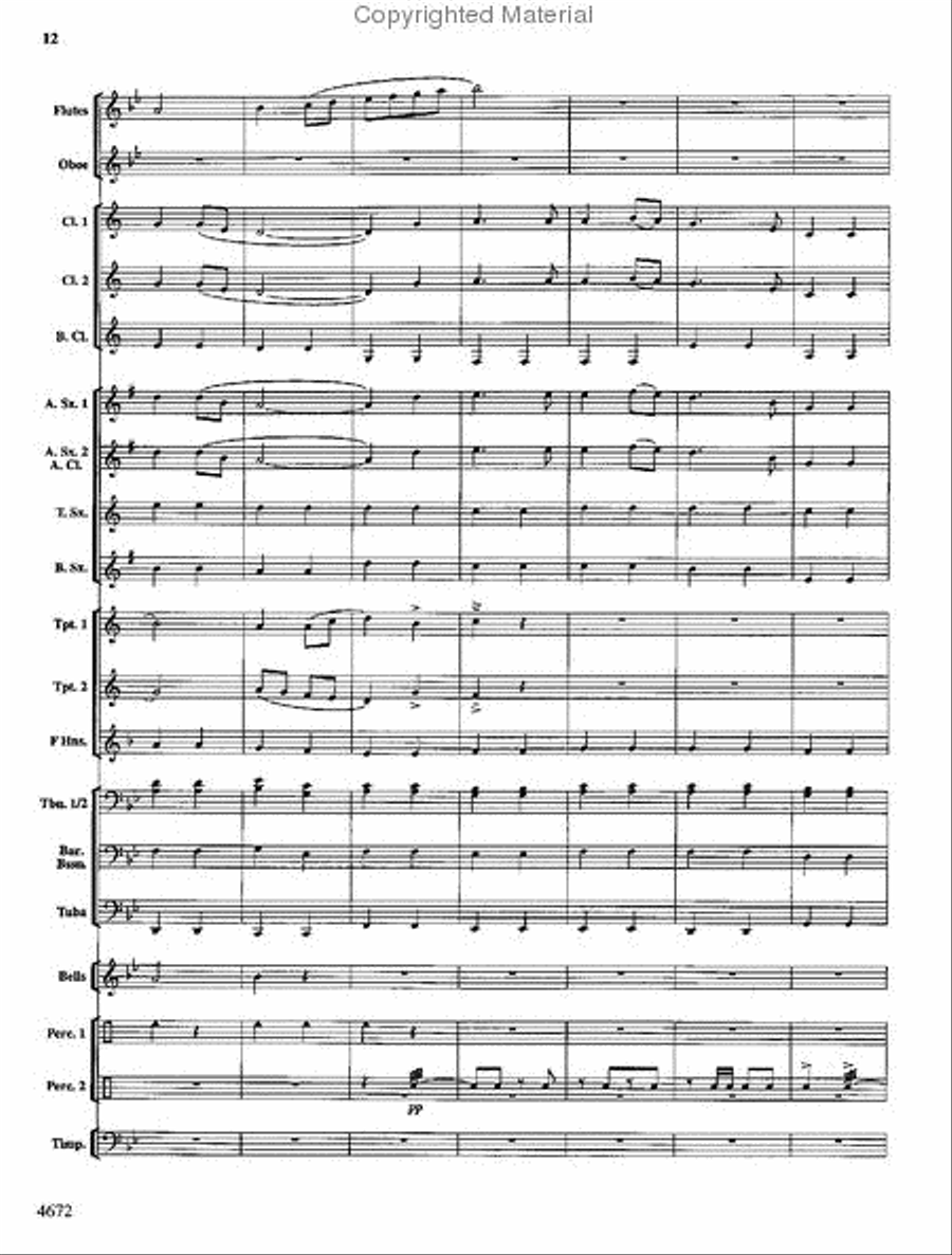 The Pinnacle The Pinnacle Concert Band scores gallery preview page 13