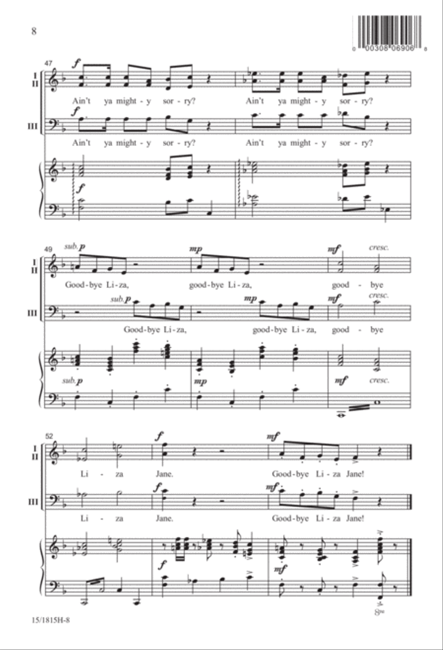 Charlottown 3-Part scores gallery preview page 8