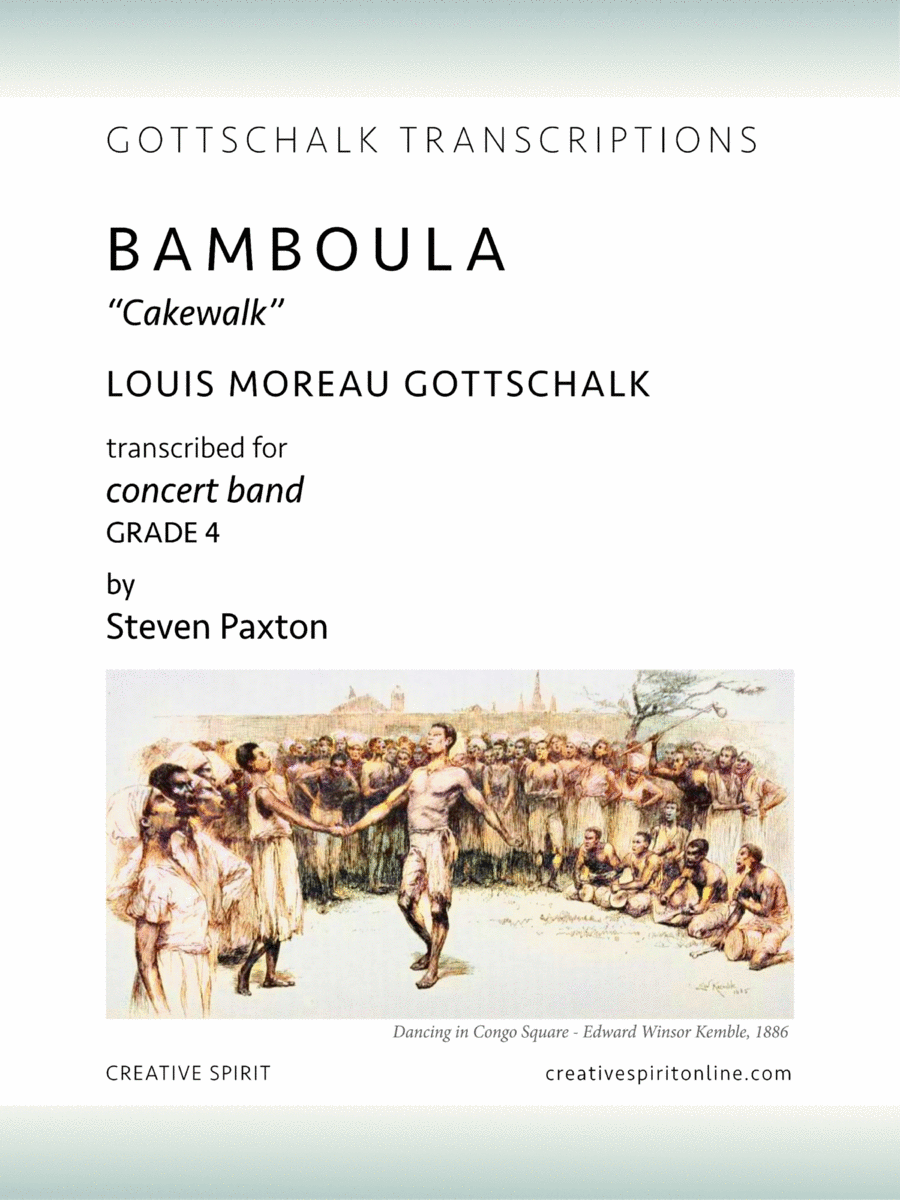BAMBOULA for concert band Concert Band scores gallery preview page 1