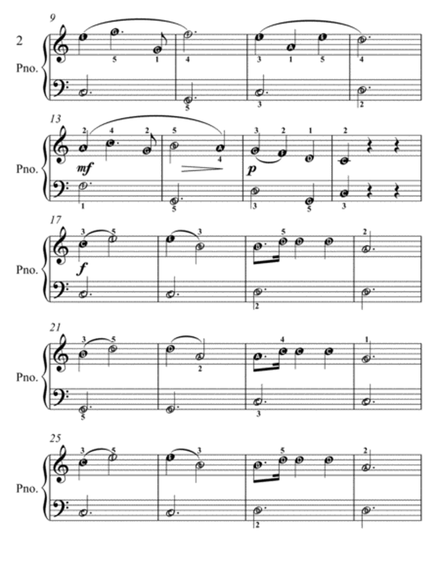 Petite Viennese Waltzes for Easiest Piano Booklet J