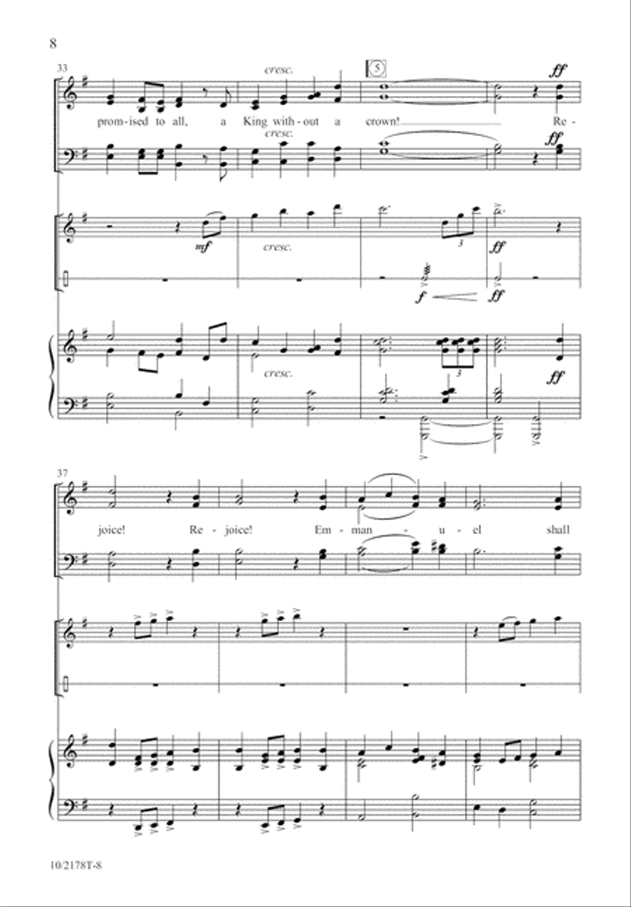 Prophets Knew 4-Part scores gallery preview page 8