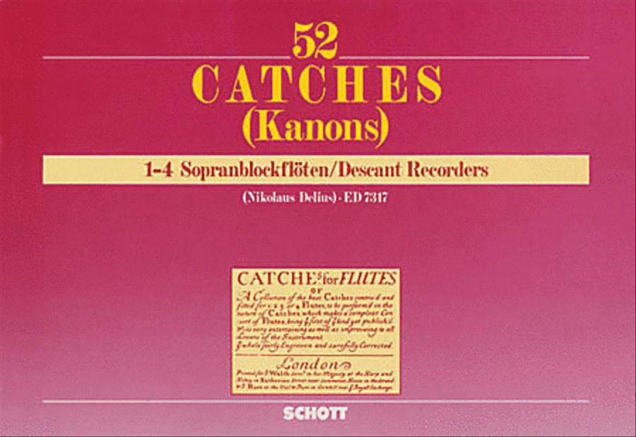 52 Catches 52 Catches Recorder scores gallery preview page 1