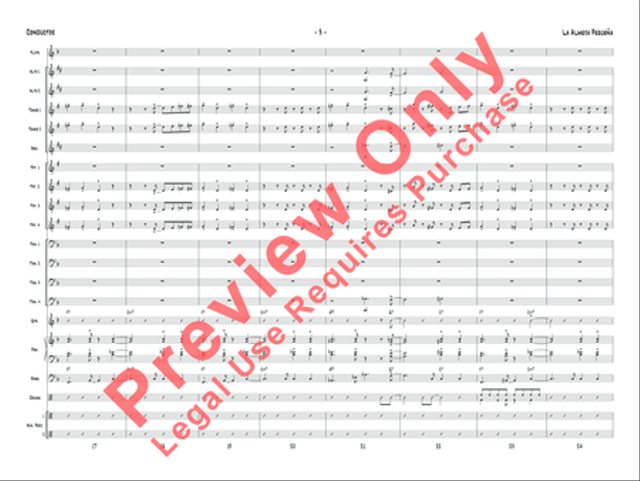 La Almeja Pequeña La Almeja Pequeña Jazz Ensemble scores gallery preview page 4