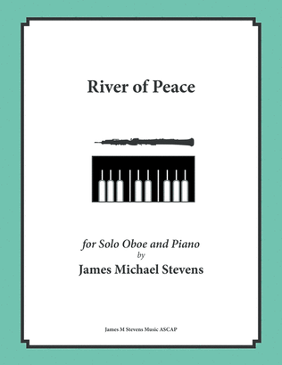 Book cover for River of Peace - Oboe & Piano