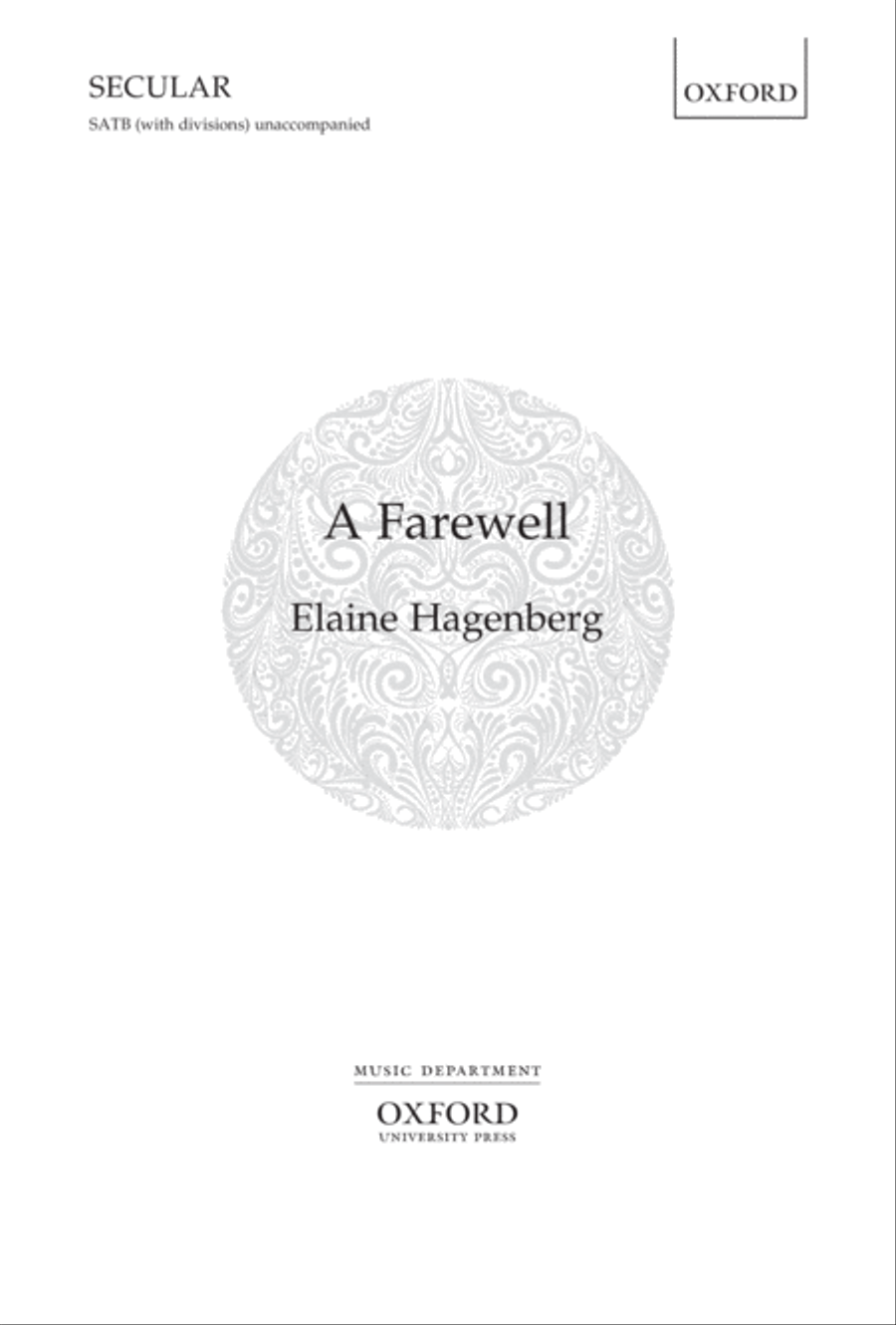A Farewell A Farewell Divisi scores gallery preview page 1