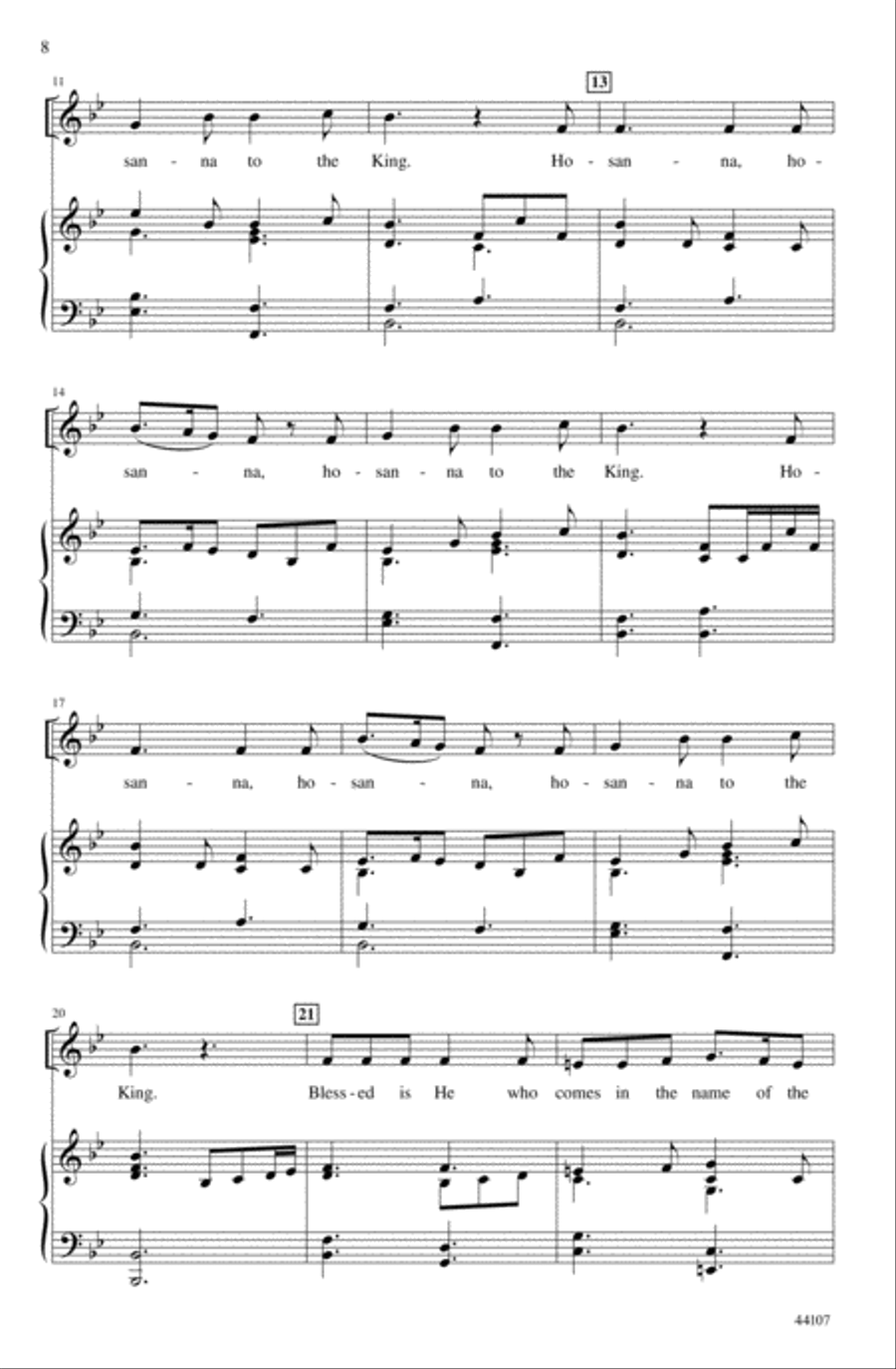 The Passion and the Promise 4-Part scores gallery preview page 8
