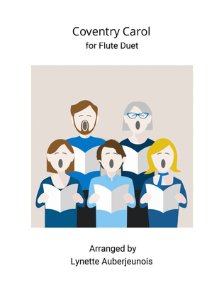 Book cover for Coventry Carol - Flute Duet