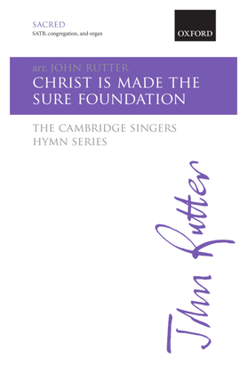 Book cover for Christ is made the sure Foundation
