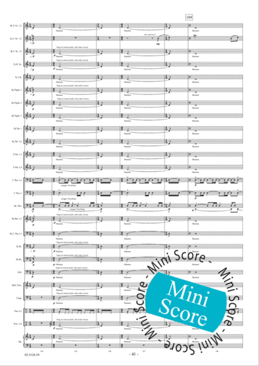 Migyur Fanfare Band scores gallery preview page 47
