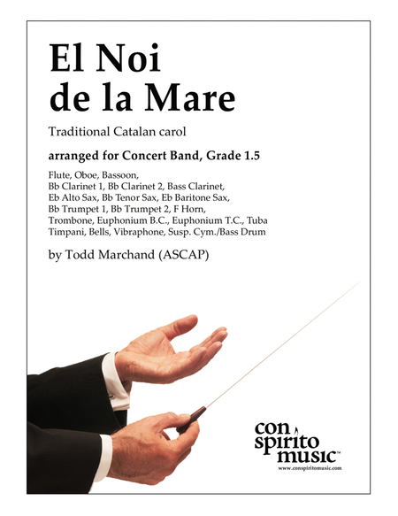 El Noi de la Mare — Catalan carol for concert band image number null