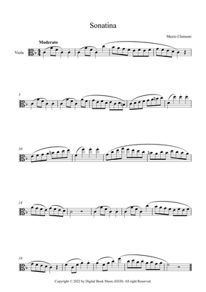 Sonatina (In C Major) - Muzio Clementi (Viola)