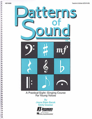 Book cover for Patterns of Sound – Vol. I