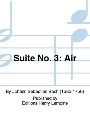 Book cover for Suite No. 3: Air