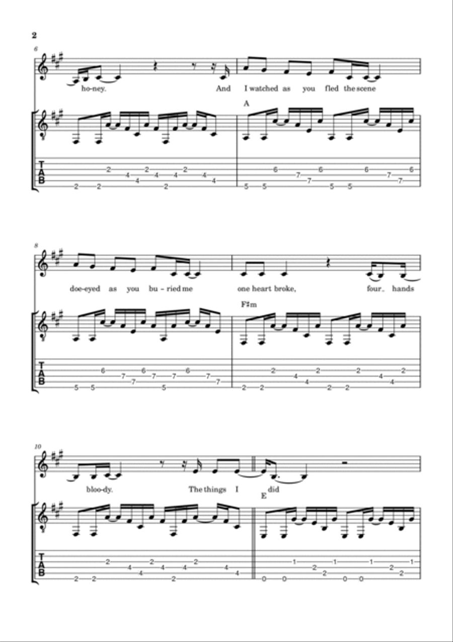 Favorite Crime Small Ensemble scores gallery preview page 2