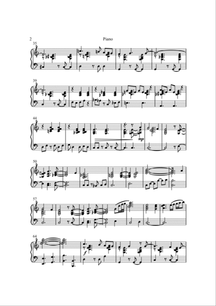 I Want To Hold Your Hand Piano Solo scores gallery preview page 3
