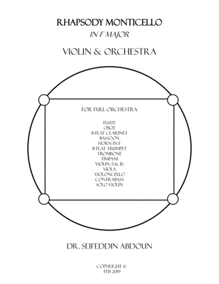 Rhrapsody Monticello in F major_Violin & Orchestra