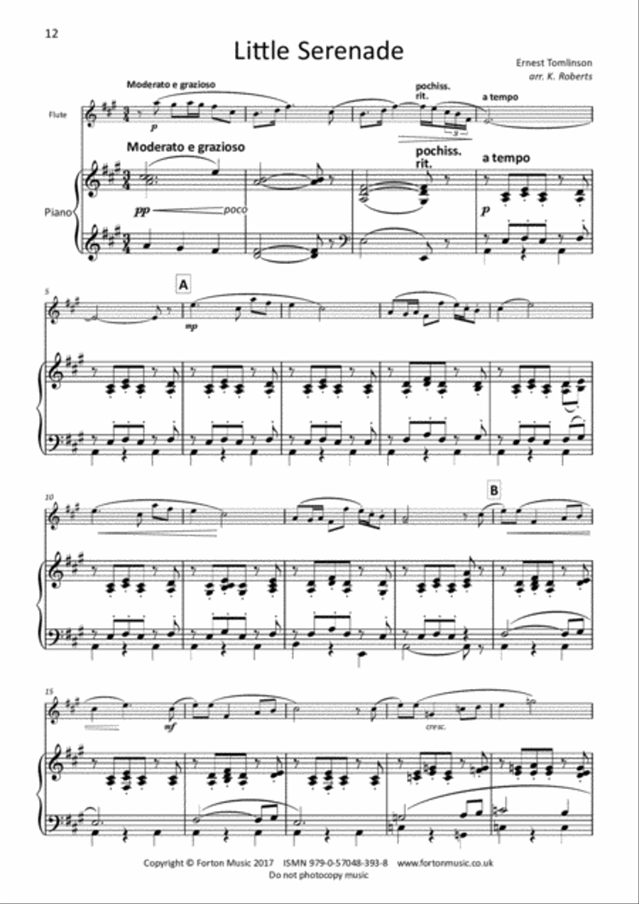 Selected Pieces Vol. 2 Flute Solo scores gallery preview page 4