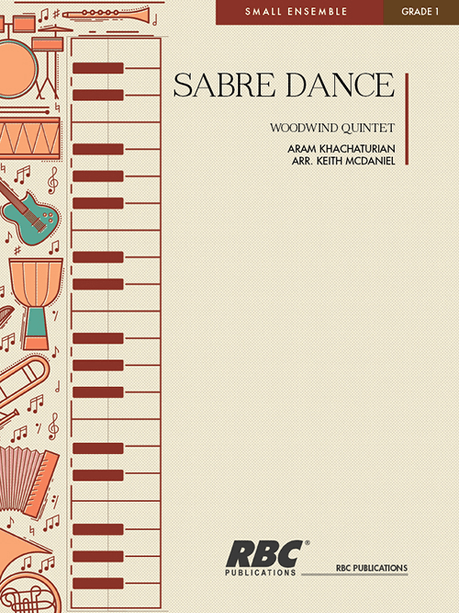 Sabre Dance Woodwind Quintet Woodwind Quintet scores gallery preview page 1