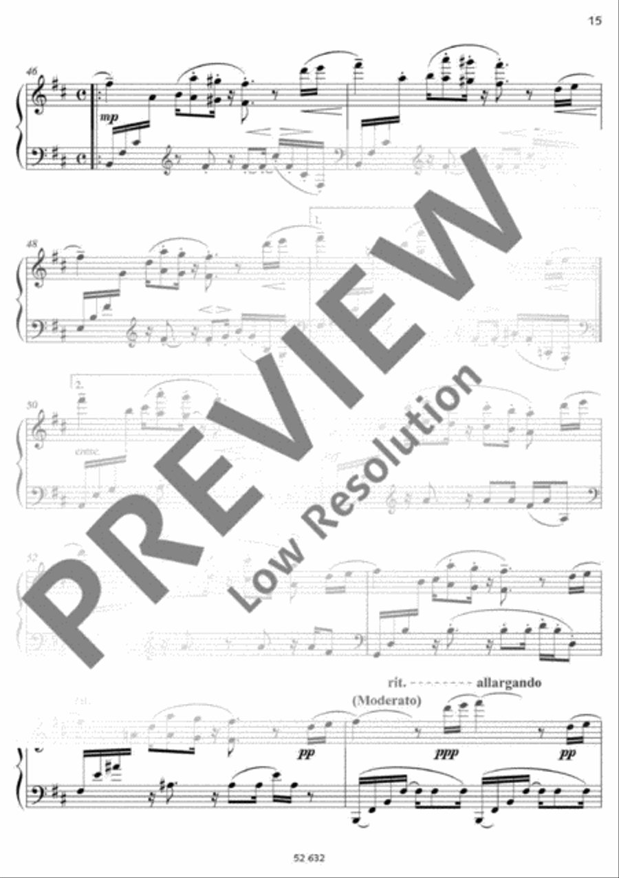 Sevenlere dair Piano Solo scores gallery preview page 6