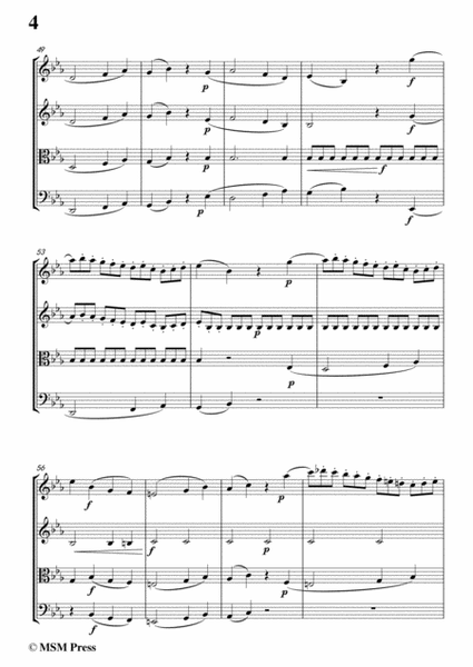 Schubert-String Quartet No.10 in E flat Major,Op.125 No.1(D.87) image number null