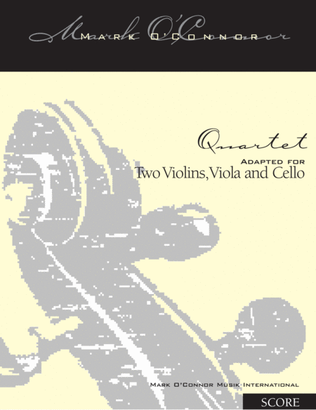 Book cover for String Quartet No. 1 (score - two vlns, vla, cel)