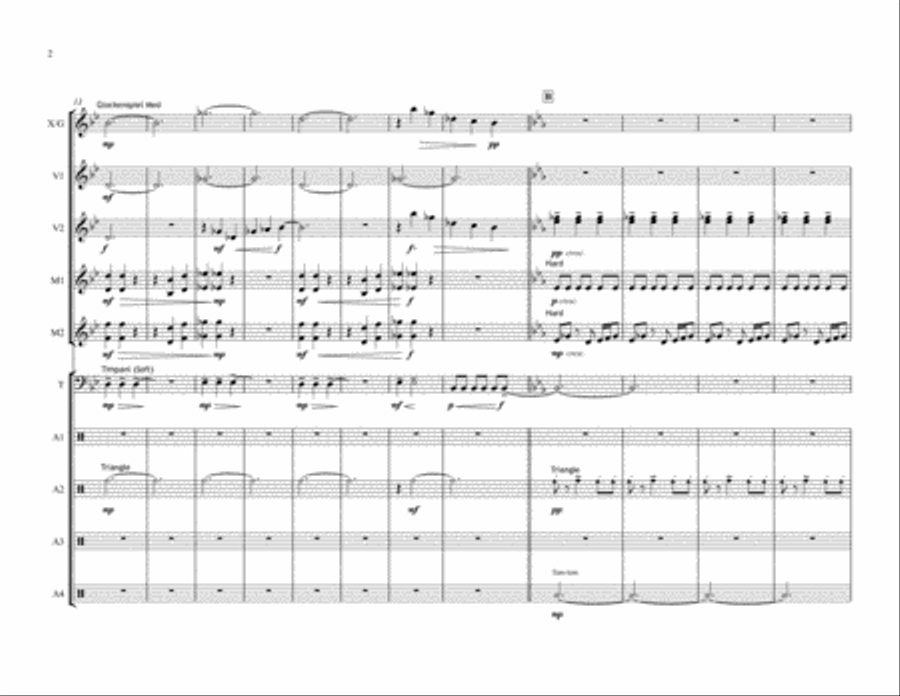 Enterprising Young Men from STAR TREK Percussion Ensemble scores gallery preview page 3