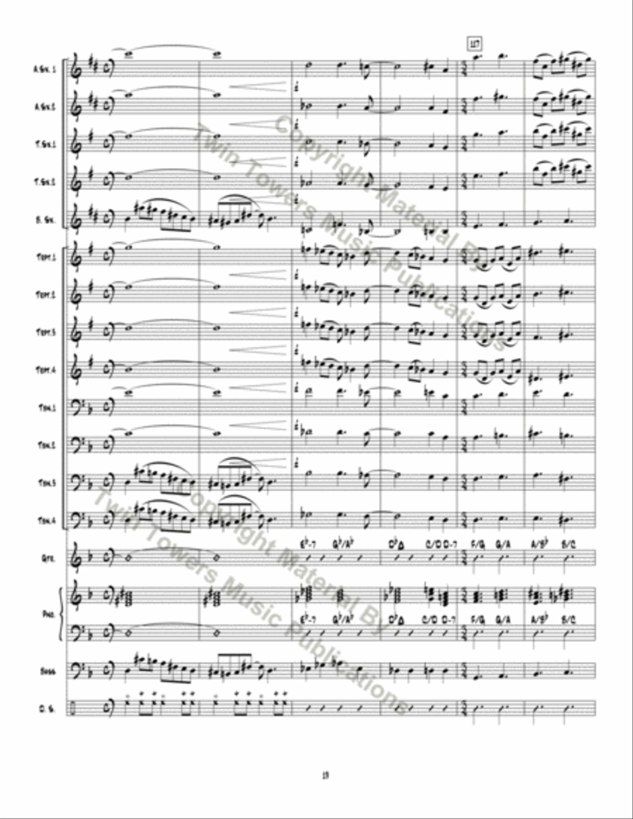 Nerve Damage Jazz Ensemble scores gallery preview page 20