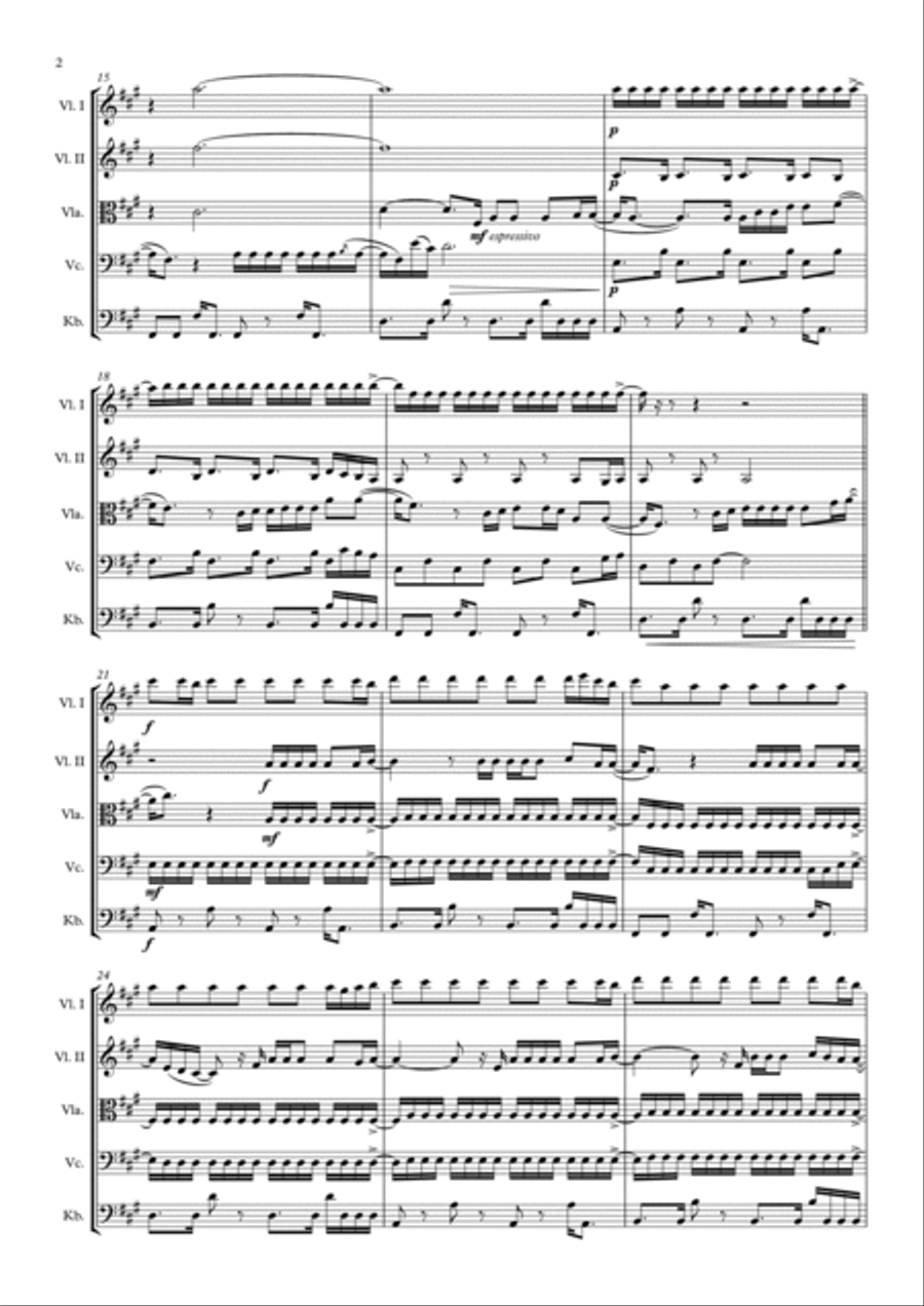 Halo Halo Cello scores gallery preview page 2