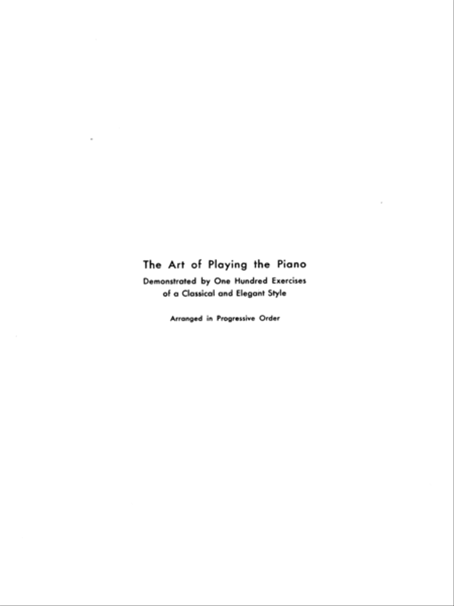 Gradus ad Parnassum, Volume I Piano Method scores gallery preview page 3