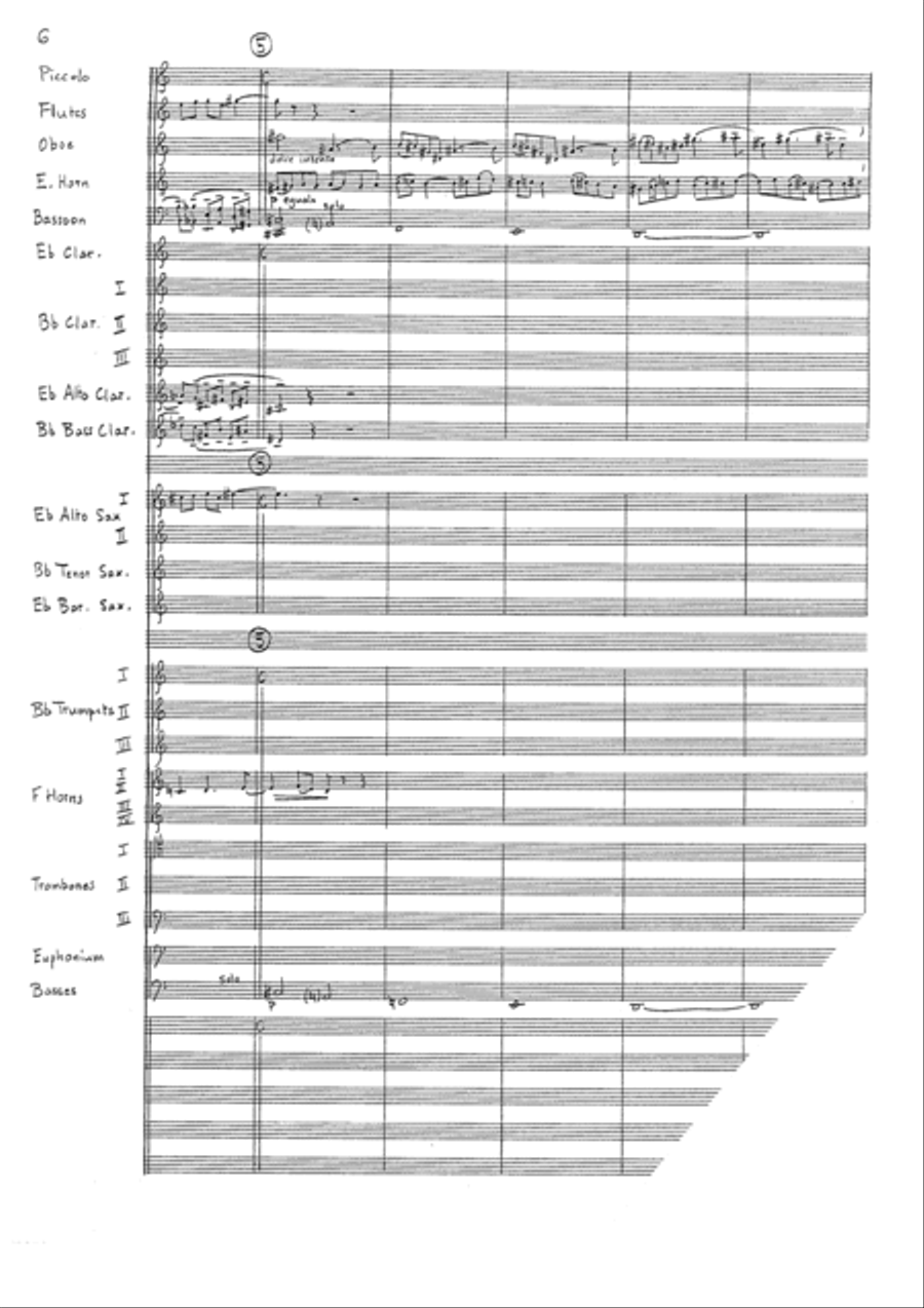 Sinfonie Concert Band scores gallery preview page 8