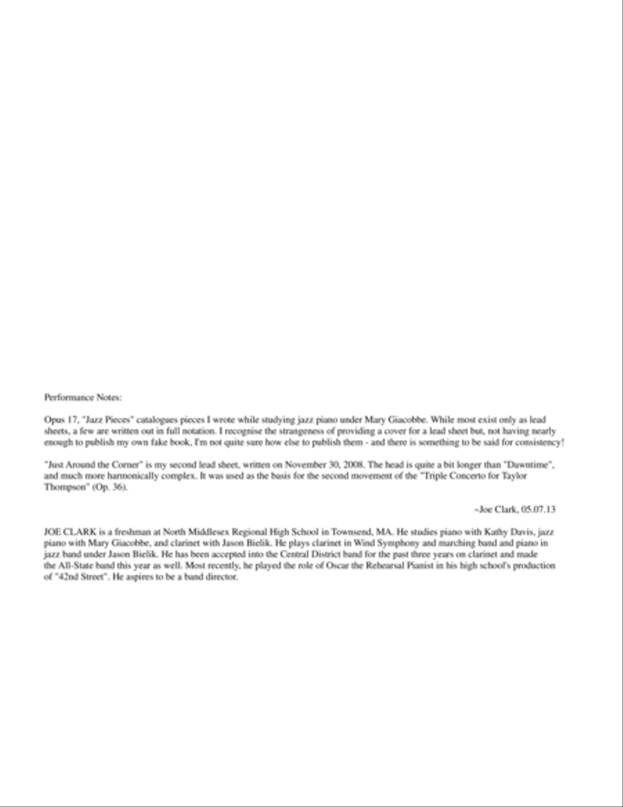 Just Around the Corner Piano Solo scores gallery preview page 2