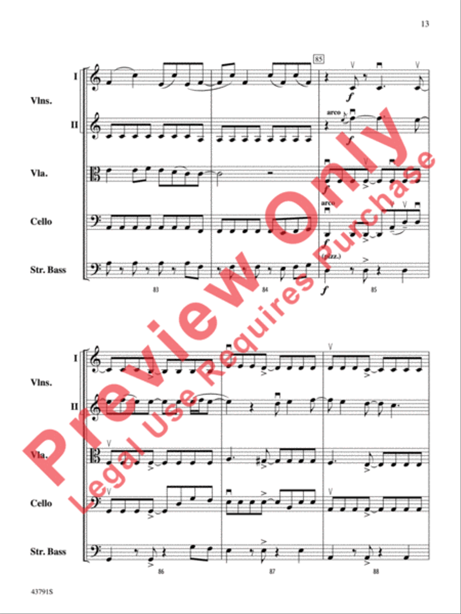 Starlight String Orchestra scores gallery preview page 14
