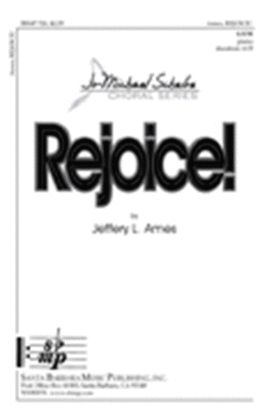 Rejoice! - SATB Octavo image number null