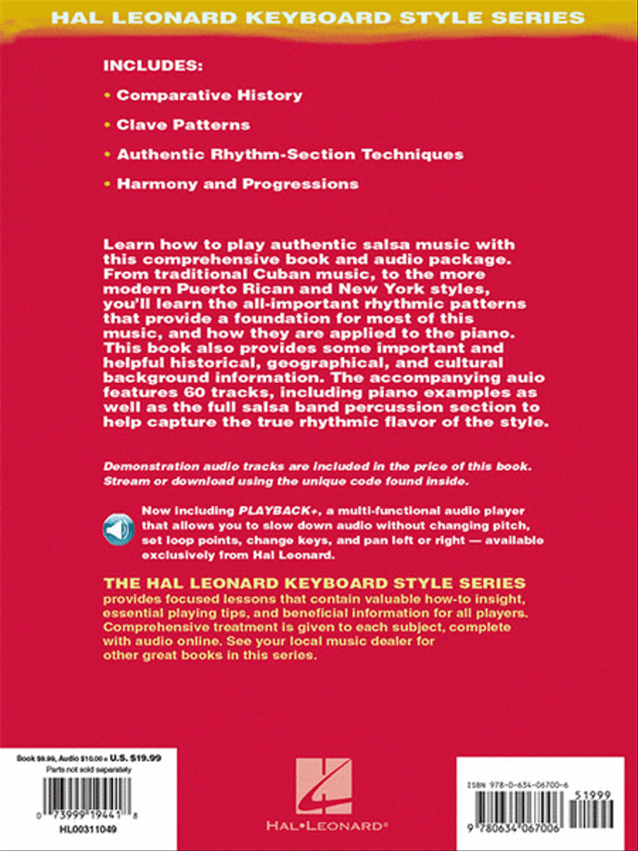 Salsa Piano – The Complete Guide with Online Audio! Piano Method scores gallery preview page 6