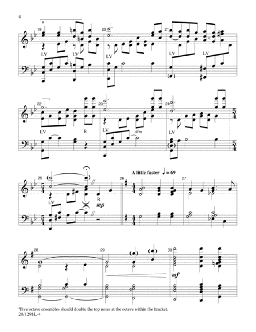 Lenten Spirituals Lenten Spirituals 5-Octaves scores gallery preview page 4
