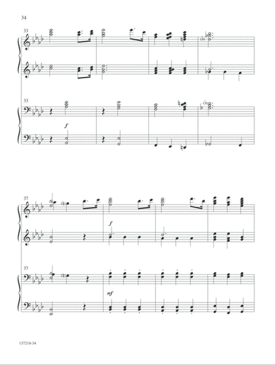 Praise Him! Praise Him! Praise Him! Praise Him! Piano Accompaniment scores gallery preview page 21