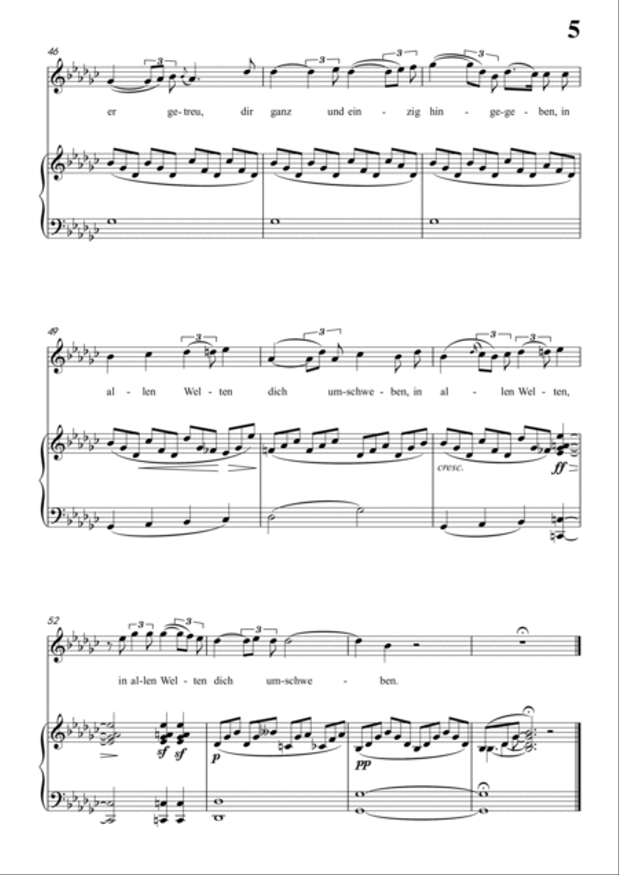 Schubert-Geisternähe in bG for Vocal and Piano Voice scores gallery preview page 6