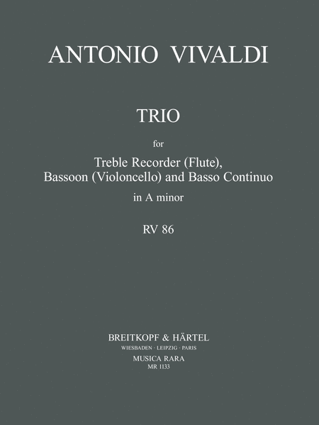 Trio in in A minor RV 86