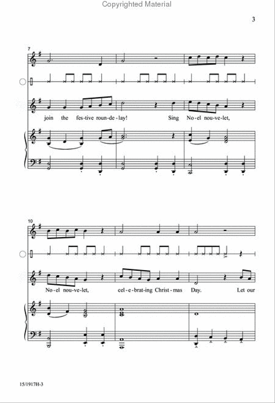 Let Us Sing with Glee!