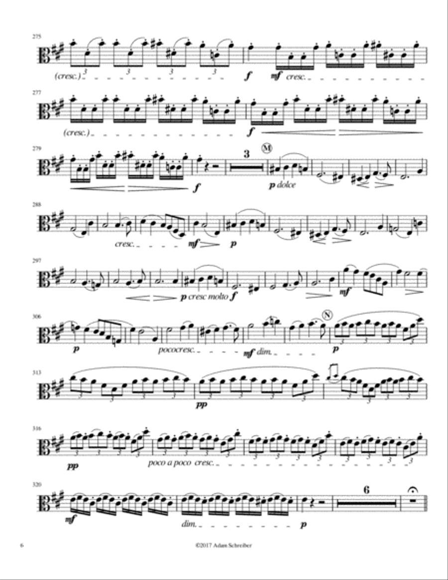 Viola Concerto in A major, Op 60. Neruda Piano scores gallery preview page 6