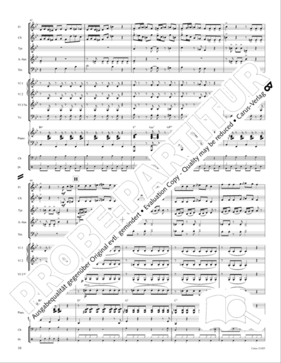 Circus Allegro Circus Allegro Choir scores gallery preview page 11