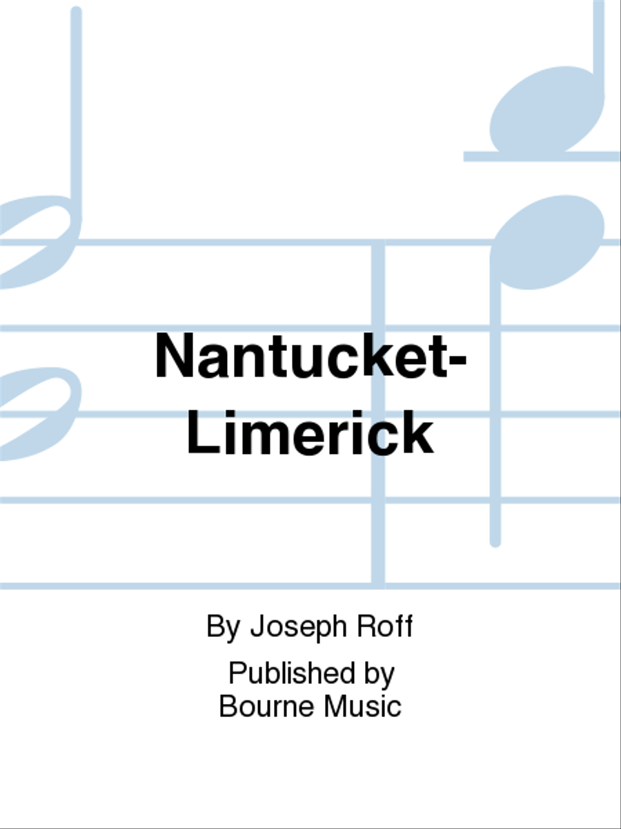 Nantucket-Limerick 4-Part scores gallery preview page 1