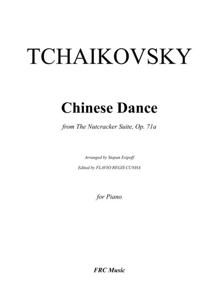 Chinese Dance from The Nutcracker Suite, Op. 71a image number null