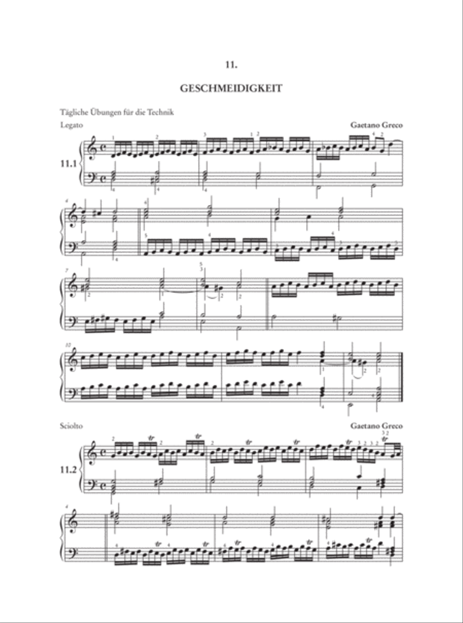 Cembalo spielen. Eine praktische Anleitung für Pianisten, Organisten und Cembalisten Harpsichord scores gallery preview page 7