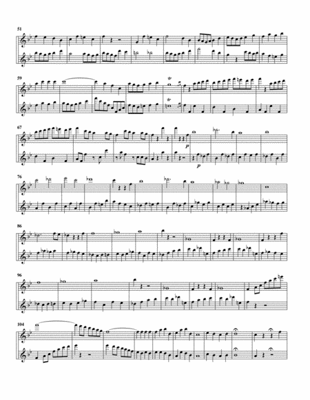 Allegro & Minuet, WoO 26 (arrangement for 2 recorders)